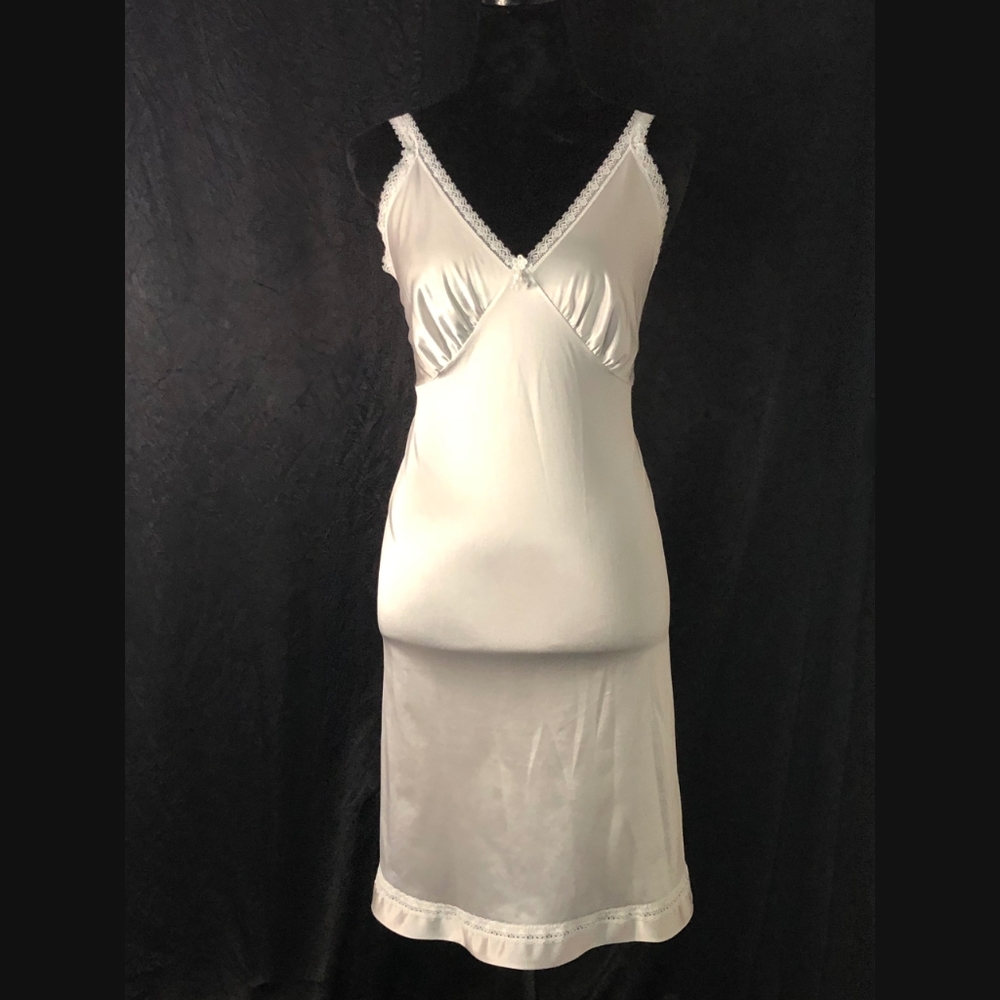 Sears White slip dress